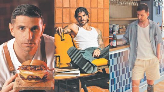 Campeones del mundo, ídolos y modelos publicitarios