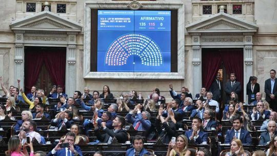 El oficialismo quedó a un paso de cerrar su guerra relámpago en el Congreso antes del 1-M