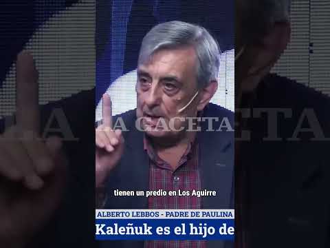 Alberto Lebbos: “habría que investigar a Sergio Kaleñuk con el narcotráfico”