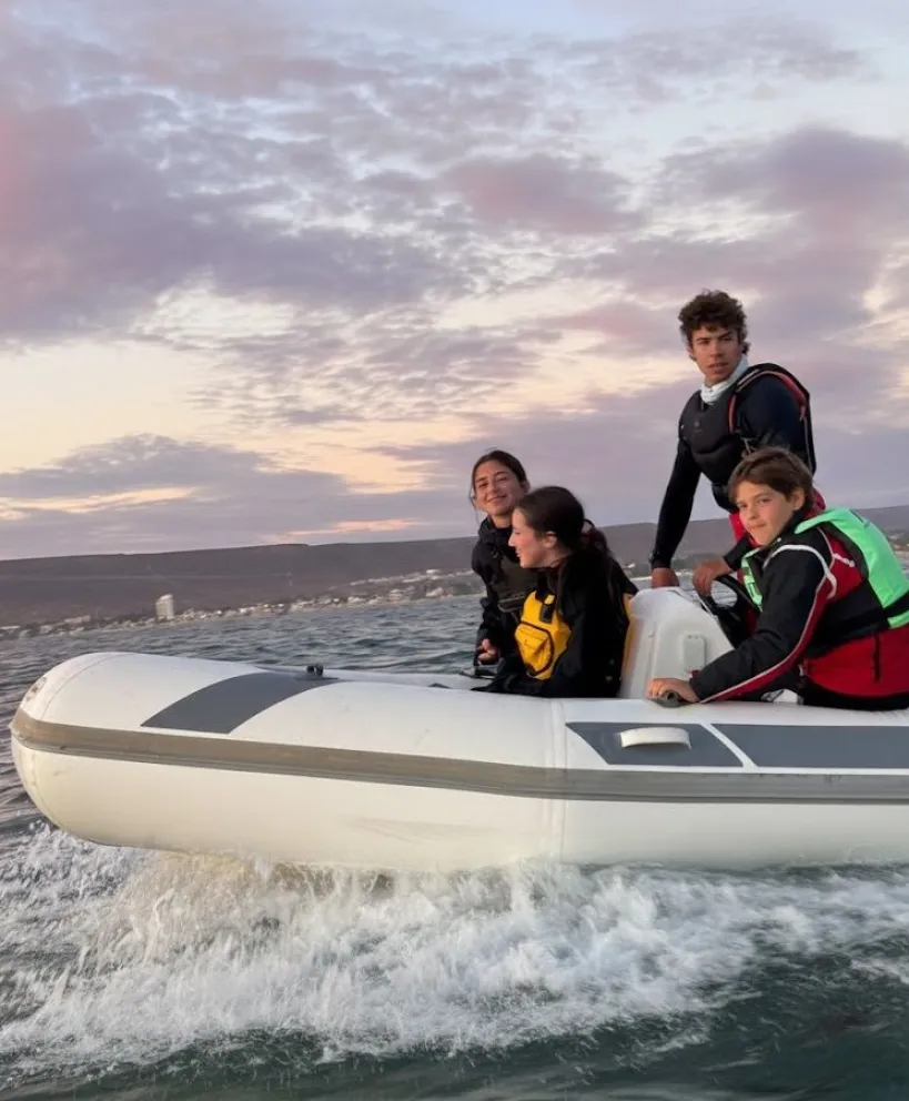 Comienza el último curso de conductor náutico en Rada Tilly