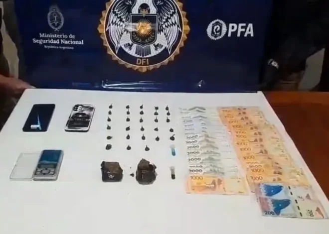 Desarticulan un búnker de drogas en Trelew tras un operativo de la Policía Federal