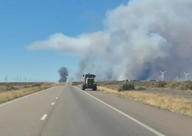 Vialidad Nacional rehabilitó el tránsito en el tramo Trelew – Puerto Madryn