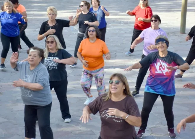 Plazas Activas reunió a más de 80 personas por clase durante el verano en Trelew