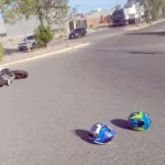 Trelew: Cinco motociclistas heridos en una semana de choques 