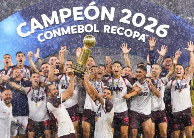 Lanús campeón en el Maracaná