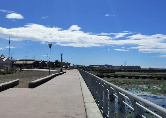 Viernes con máxima de 25°C y sin lluvias en Comodoro Rivadavia y Rada TIlly