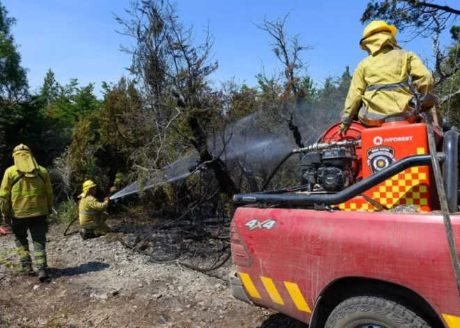 Bomberos advirtieron desgaste tras los incendios en Chubut: “La hemos luchado un montón”