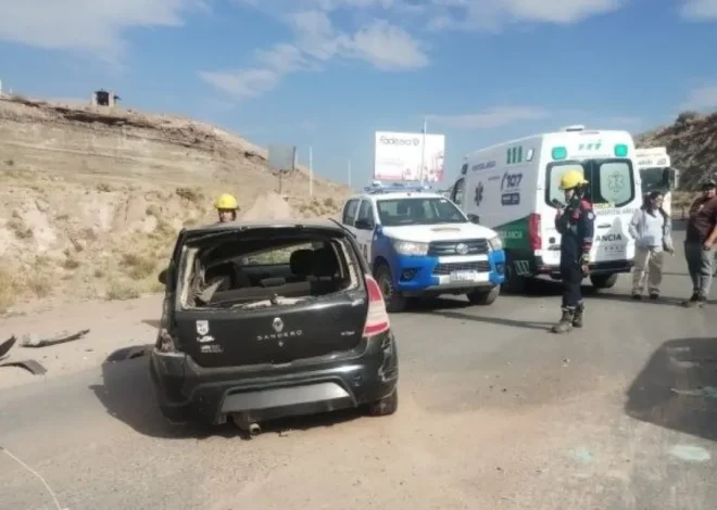 Colisión múltiple en Neuquén dejó un herido