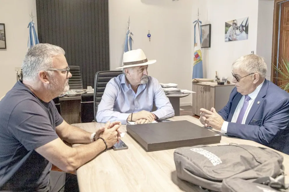 El intendente recibió al presidente de la Confederación Argentina de Judo
