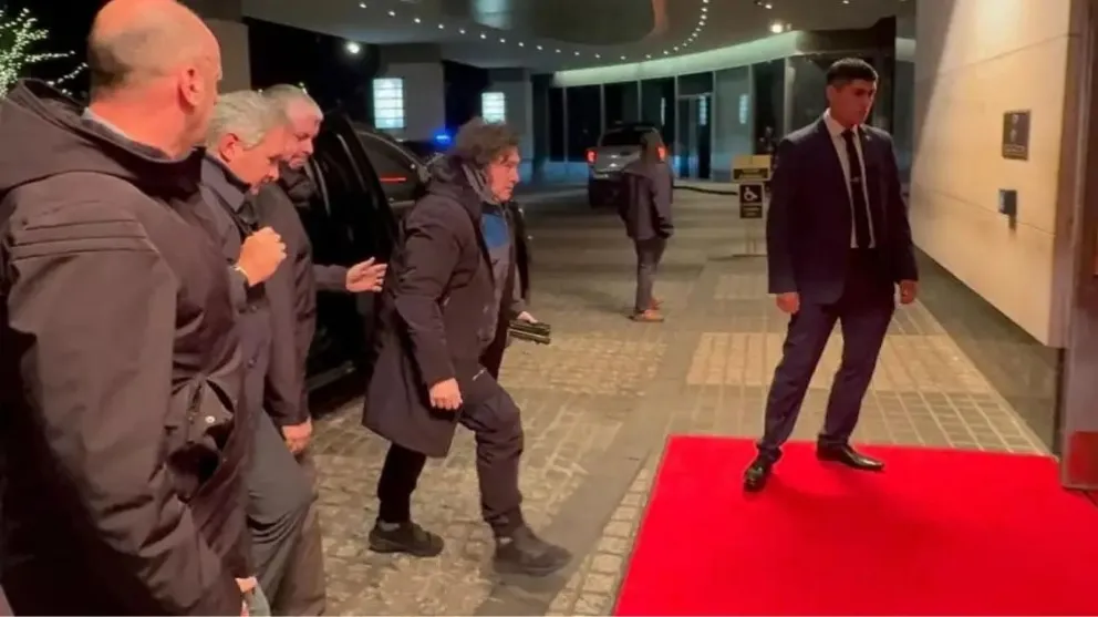 Milei arribó a Washington para participar en la Junta de Paz impulsada por Trump