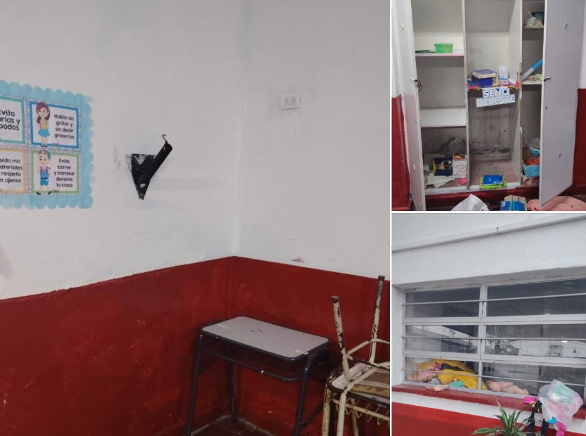Robaron un ventilador y causaron destrozos en una escuela de Aguilares