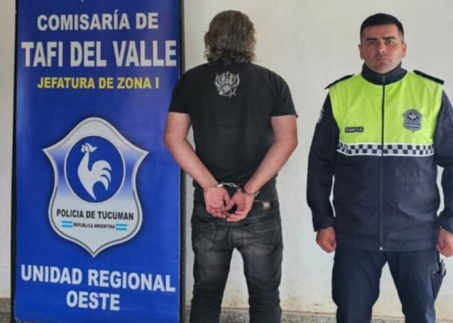 Detienen a un hombre en Tafí del Valle por apuñalar a un joven de 29 años