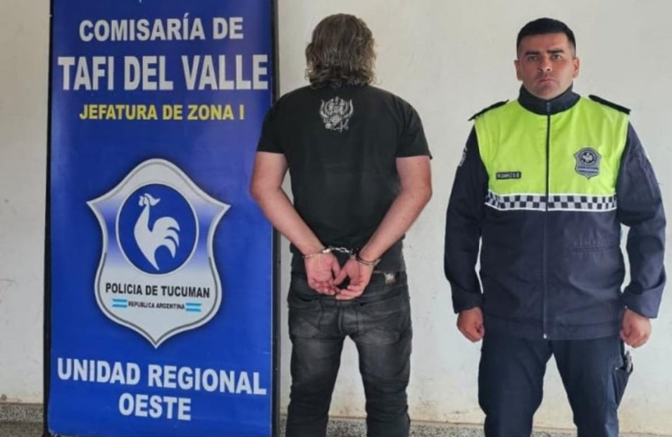 Detienen a un hombre en Tafí del Valle por apuñalar a un joven de 29 años