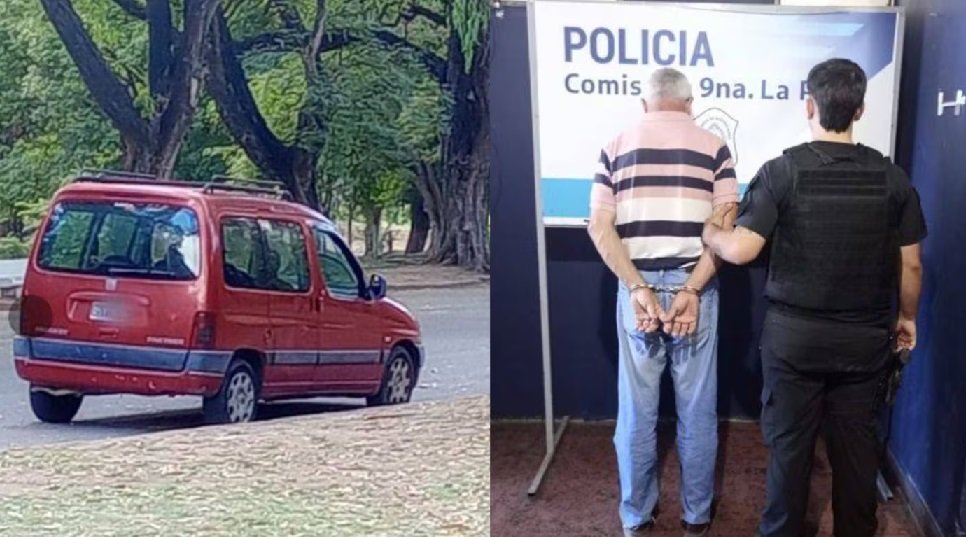 La Plata: detienen a un hombre de 65 años por masturbarse en la calle