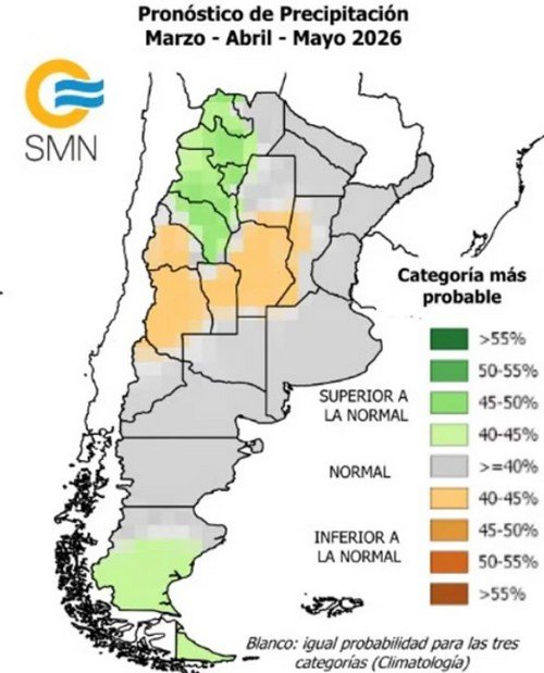 El Servicio Meteorológico prevé un otoño con más lluvias y temperaturas superiores a lo normal en Tucumán