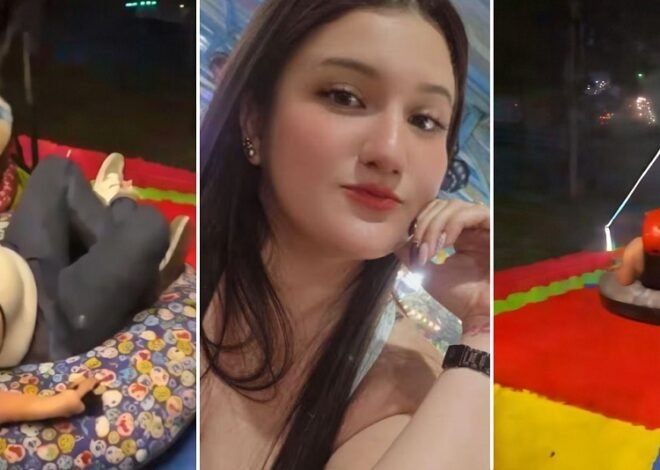 Video: se tiró de un tobogán extremo, salió despedida y murió