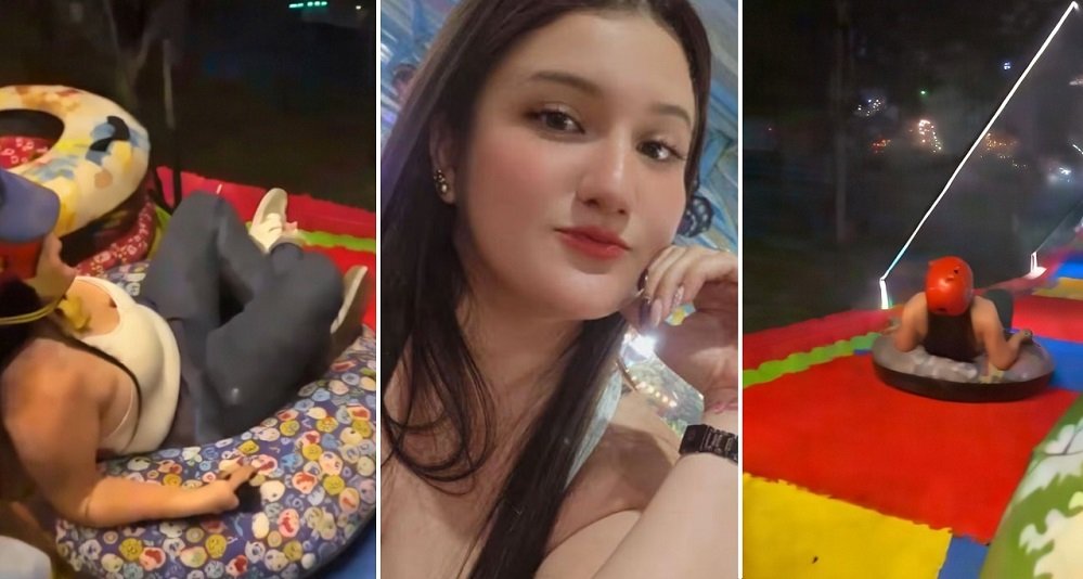 Video: se tiró de un tobogán extremo, salió despedida y murió