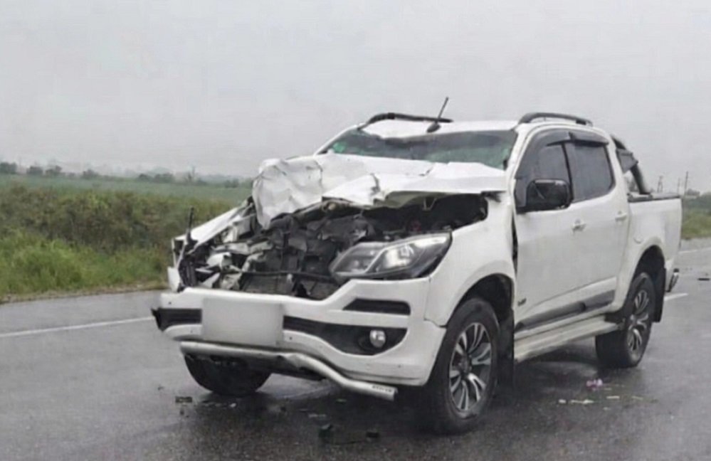Ruta 38: una camioneta impactó contra un caballo a la madrugada