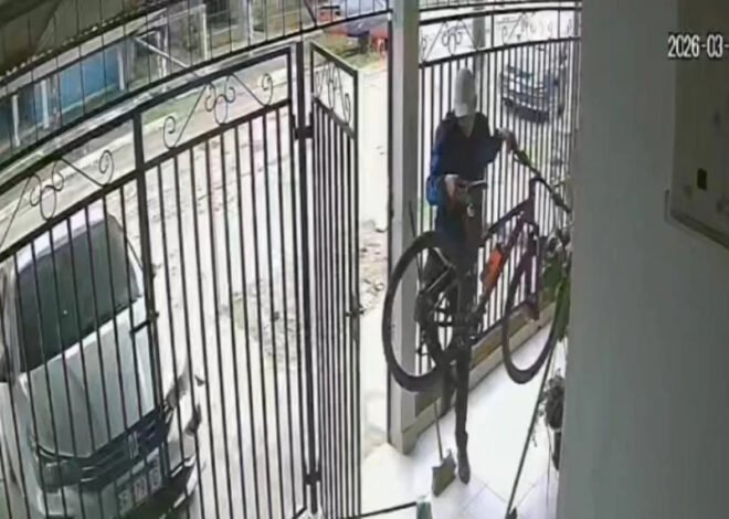 Entró a una vivienda de Alto Verde para robar una bicicleta, una cámara lo filmó en primer plano y terminó preso