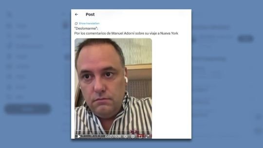 “Vine a deslomarme”: tormenta de memes por la justificación de Adorni del viaje de su mujer en el vuelo oficial