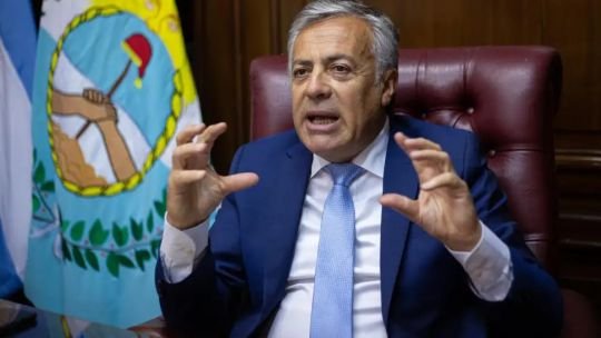 Alfredo Cornejo, insólito: festejó que Mendoza “perdió poco empleo” en dos años de Milei