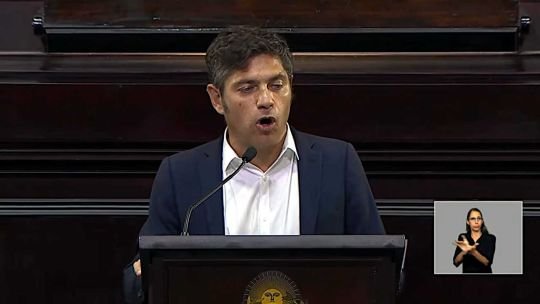Axel Kicillof abre las sesiones ordinarias bonaerenses: “Nunca naturalicemos la violencia hacia la Constitución”
