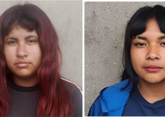 Buscan intensamente a dos adolescentes desaparecidas en barrio Coronel Arias