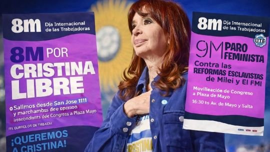 Cómo el kirchnerismo resignificó la marcha feminista