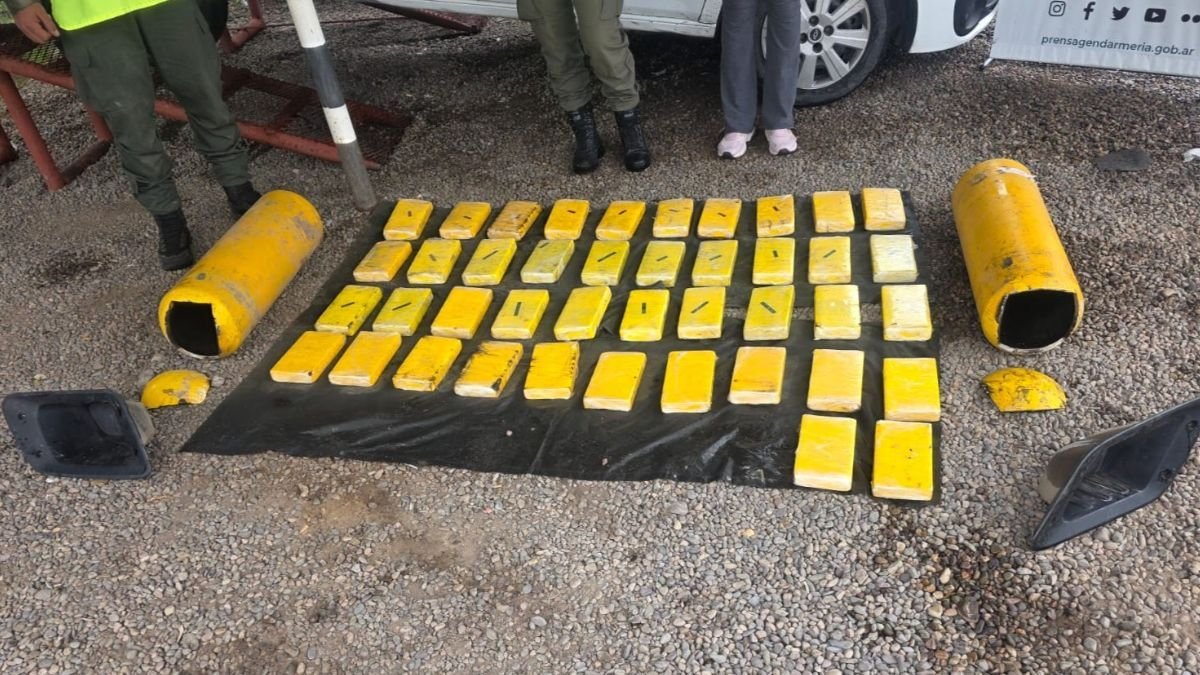 Iba de Jujuy a Córdoba con más de 40 ladrillos de cocaína y fue detenida