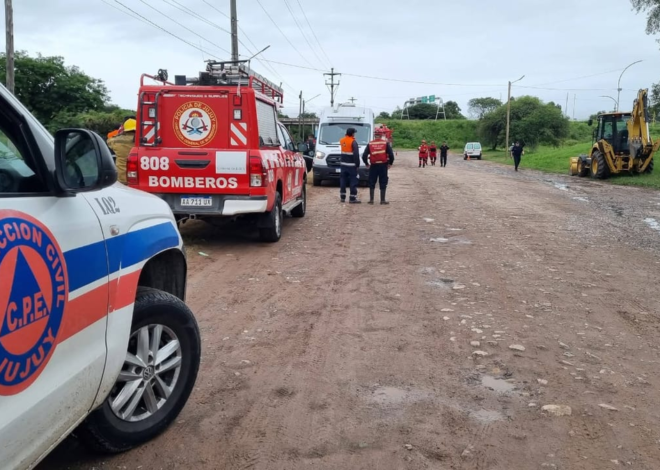 Operativo por fuga de gas en Perico: “No hay riesgos por el momento”