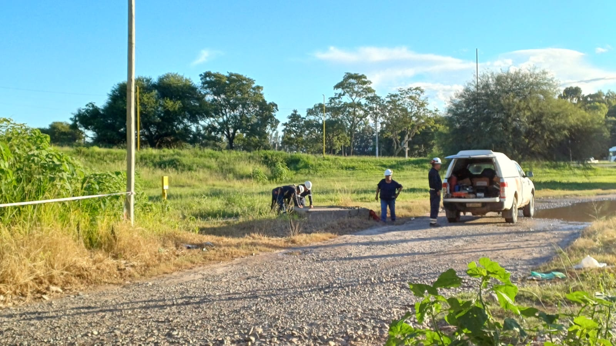 Se solucionó la fuga de gas en el acceso a Perico