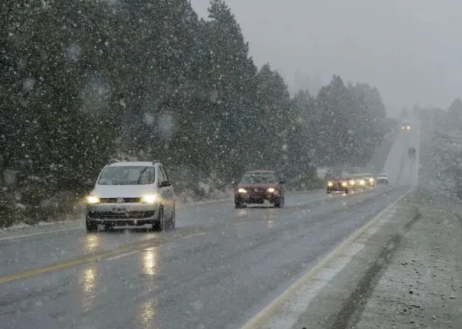 Alerta naranja por lluvias y fuertes vientos en la cordillera