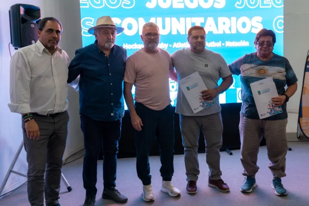 El intendente encabezó la presentación de los Juegos Comunitarios 2026
