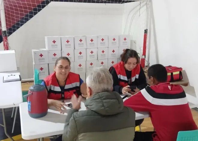 Cruz Roja Argentina despliega operativos de asistencia en Comodoro Rivadavia y Tucumán