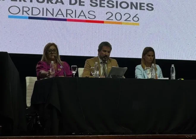 Gerardo Merino abrió sesiones ordinarias en Trelew