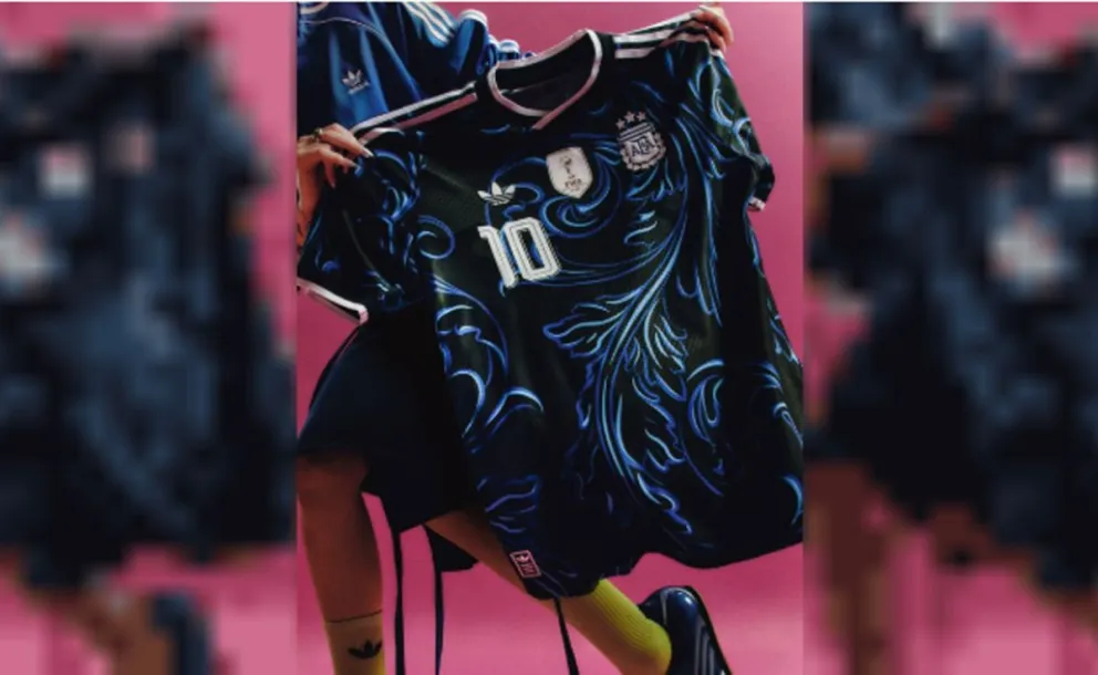 AFA reveló la camiseta alternativa que usará la selección nacional