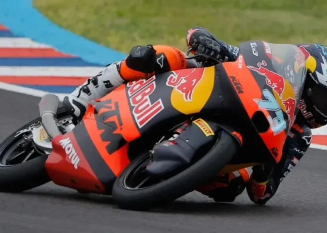 Moto3: Perrone fue segundo y Morelli quinto en una clasificación caótica en Brasil