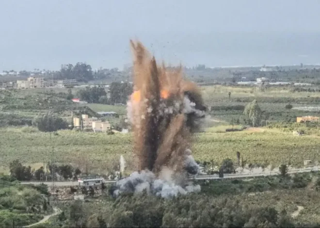 Israel bombardeó puentes sobre el río Litani para aislar el sur del Líbano