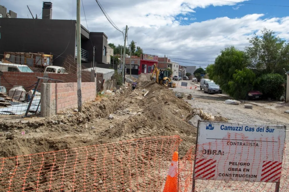 En lo que va de la gestión Othar, el Municipio invirtió más de 7.000 millones en obras de gas