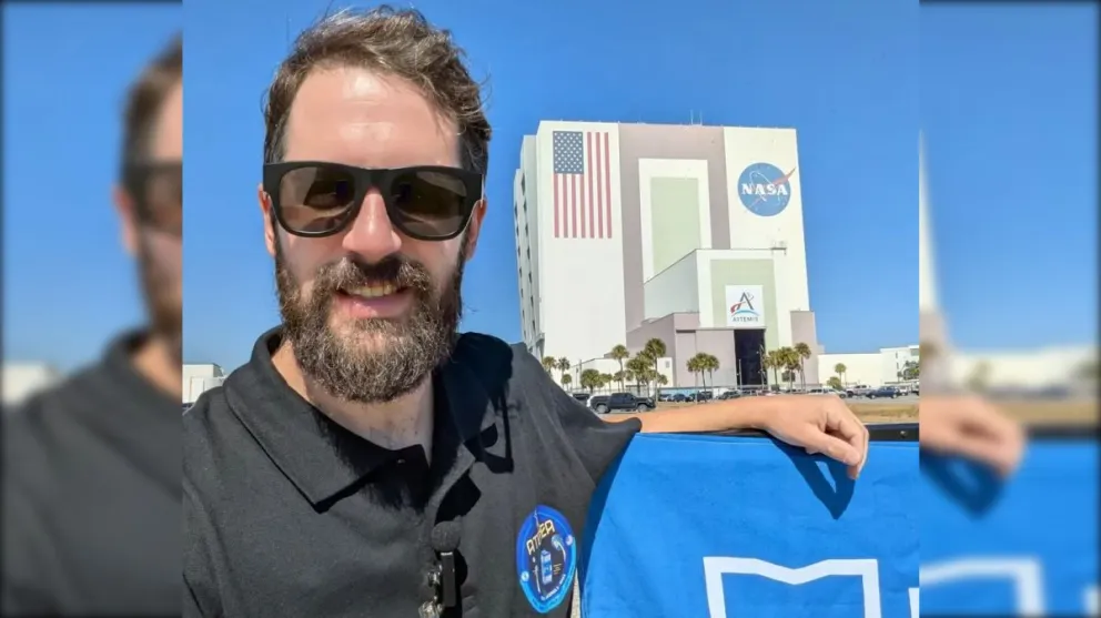 De Comodoro a la Luna: el ingeniero que es parte de la misión Artemis II de la NASA
