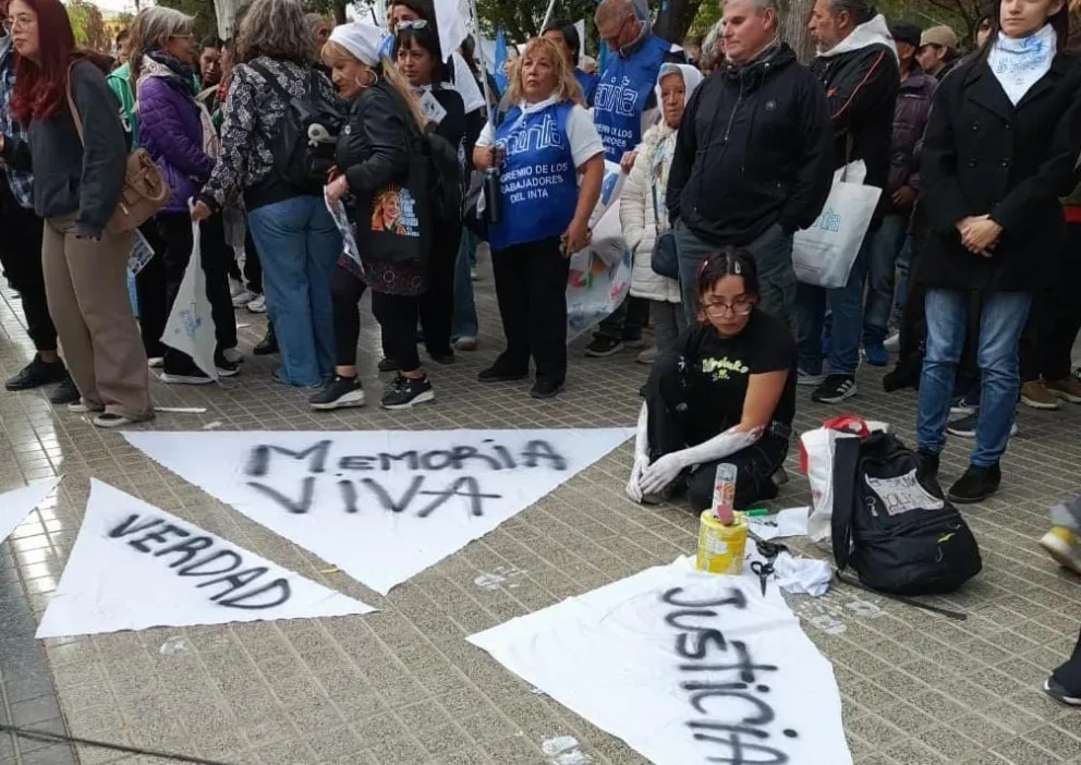 Importante marcha en Trelew a 50 años del Golpe Militar