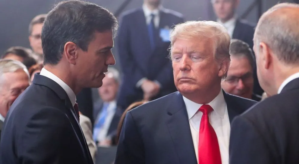 Trump anuncia la ruptura total del comercio con España y la califica como un “aliado terrible”