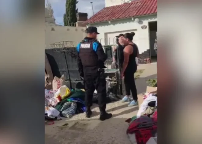 Desalojaron a una pareja en situación de calle en Km 8