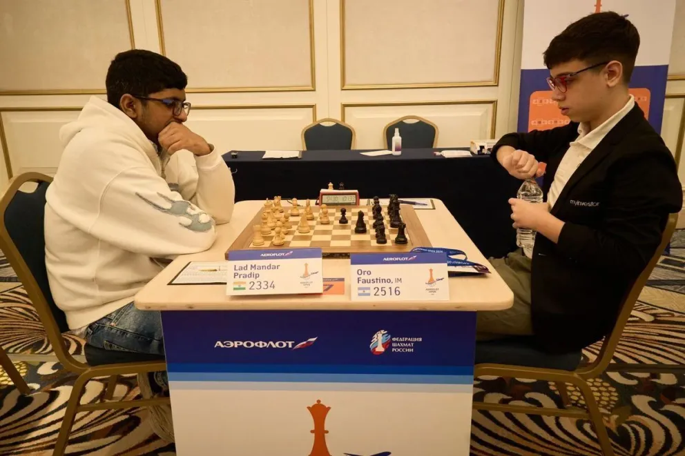 Faustino Oro afrontará una partida que puede cambiar la historia