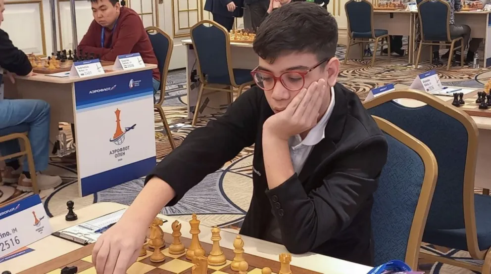 Faustino Oro quedó a un paso de la hazaña mundial