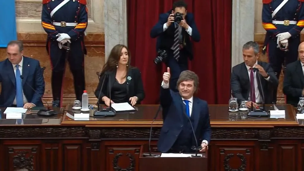 Milei abrió sesiones ordinarias:  “Cumplimos con todas las promesas de campañas hechas en 2025”