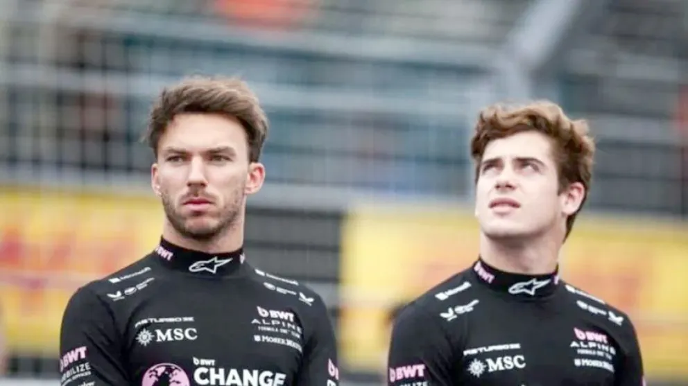 Pierre Gasly, compañero de Colapinto: “Fue muy complicado el manejo”