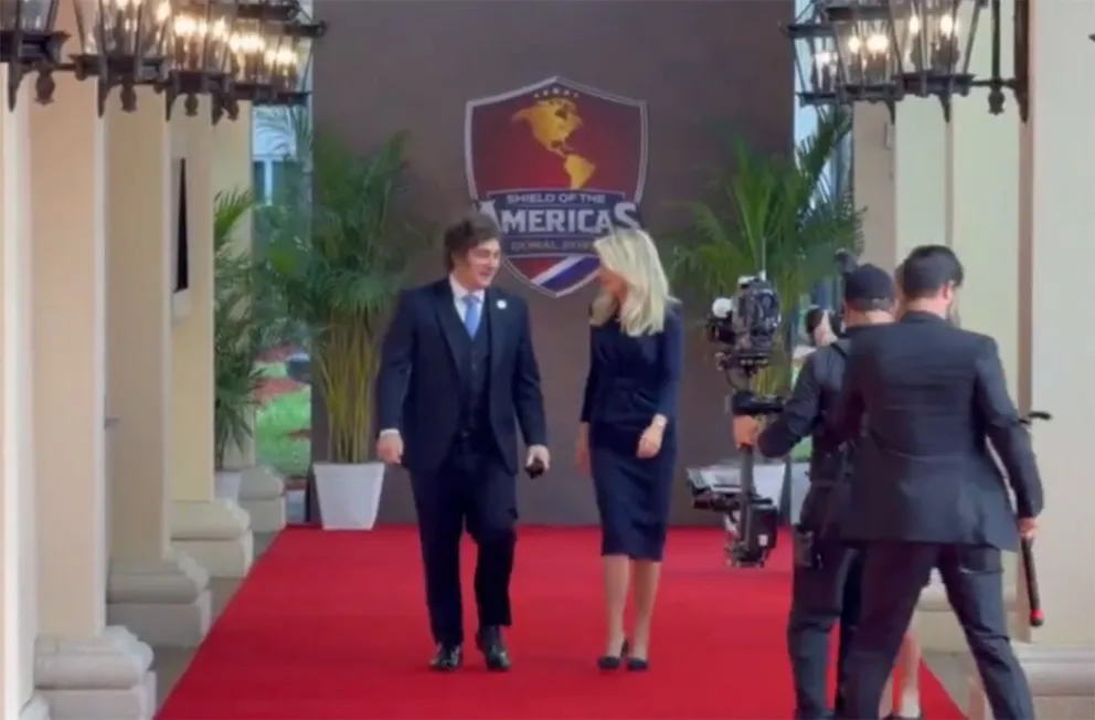 Javier Milei participa de la cumbre Shield of the Americas en Miami