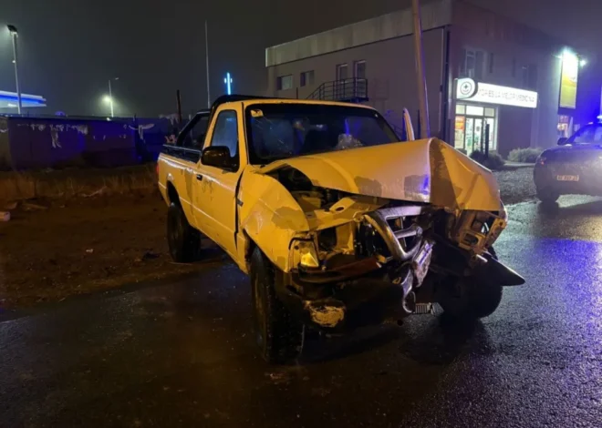 Un conductor borracho resultó herido tras chocar su camioneta en Zona Norte