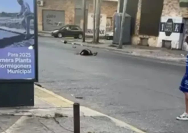 Motociclista murió degollado por una soga colocada para cortar una calle